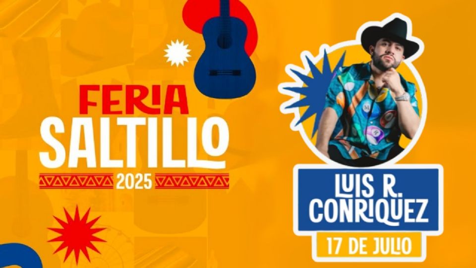 Cartelera de artistas para HOY 17 de julio en la Feria Saltillo 2025