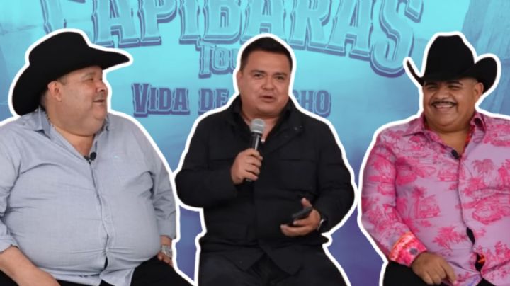 El Coyote y Chuy Lizárraga revelan cómo nació el “Capibaras Tour” 