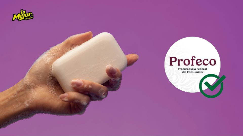 Profeco recomienda este jabón ya que es barato y quita las manchas de la ropa.