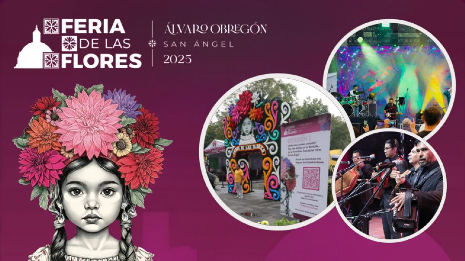 Conoce las actividades de este jueves en la Feria de las Flores Álvaro Obregón 2025