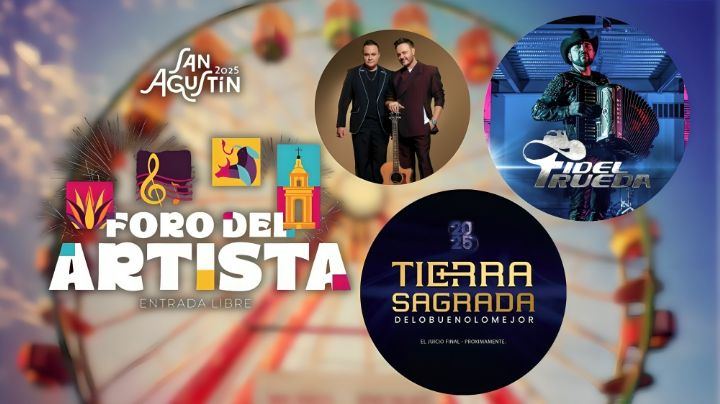 Feria San Agustín Tlaxco 2025: Cartelera de artistas que se presentarán del 17 al 29 de agosto