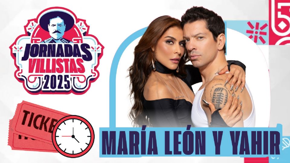 María León y Yahir se presentarán HOY en las Jornadas Villistas Parral Chihuahua 2025