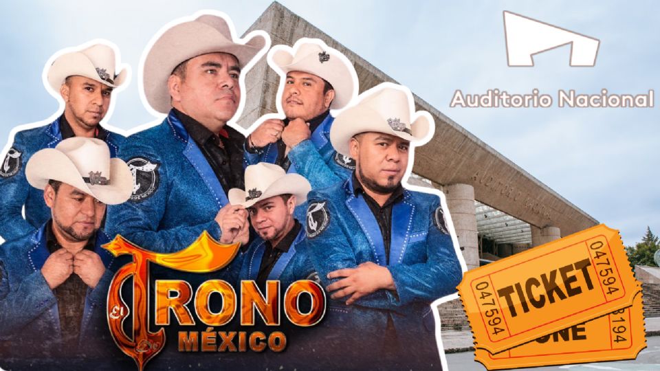 El Trono de México se presentará en el Auditorio Nacional de la CDMX