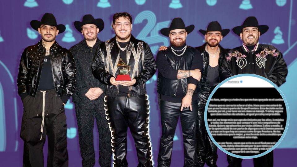 Integrante de Grupo Frontera anuncia su retiro de la banda