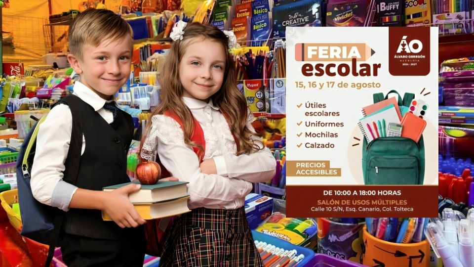 Feria Escolar en CDMX 2025