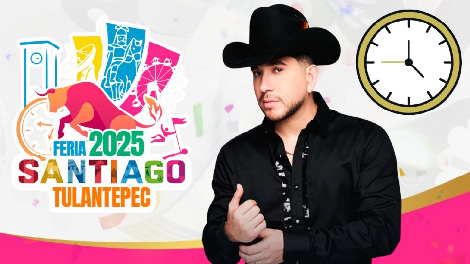 El Bebeto se presentará HOY en la Feria Santiago Tulantepec 2025.
