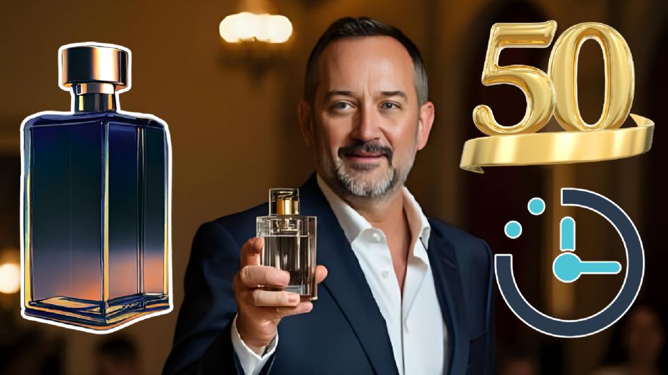 Estos son los perfumes más duraderos para hombres de 50 años