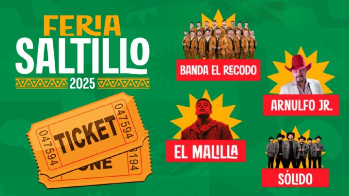 Feria de Saltillo 2025: Cartelera de artistas que darán concierto este fin de semana, del 24 al 27 de julio