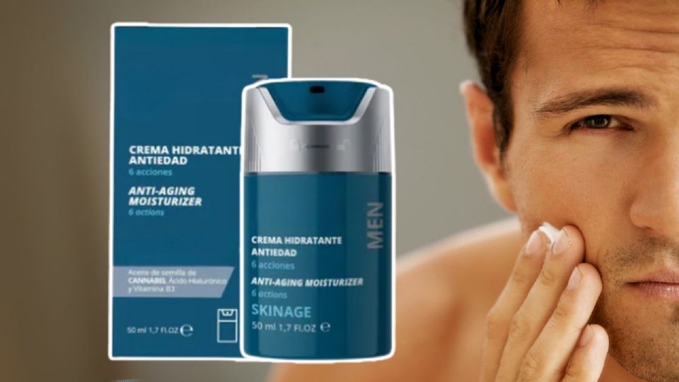 Conoce la crema antiarrugas para hombre que SÍ rejuvenece.