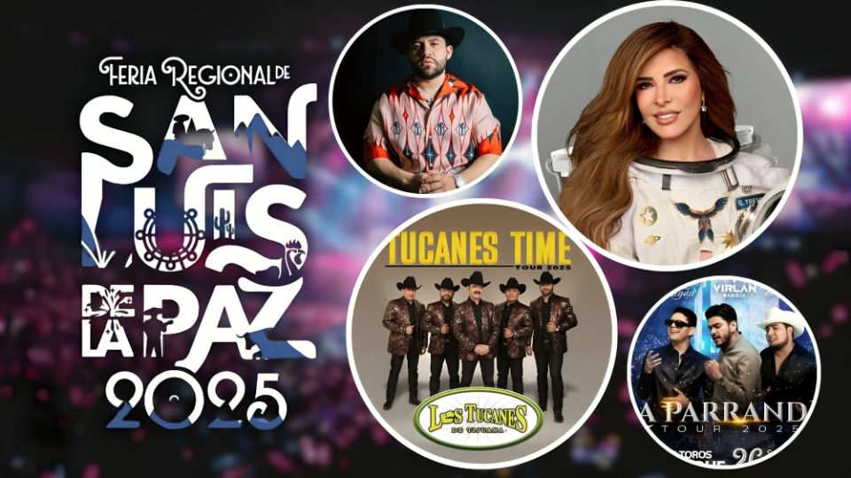 Cartelera de la Feria San Luis de la Paz 2025