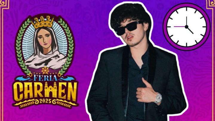 Feria del Carmen Campeche 2025: ¿A qué hora empieza el concierto GRATIS de Gabito Ballesteros HOY 26 de julio?