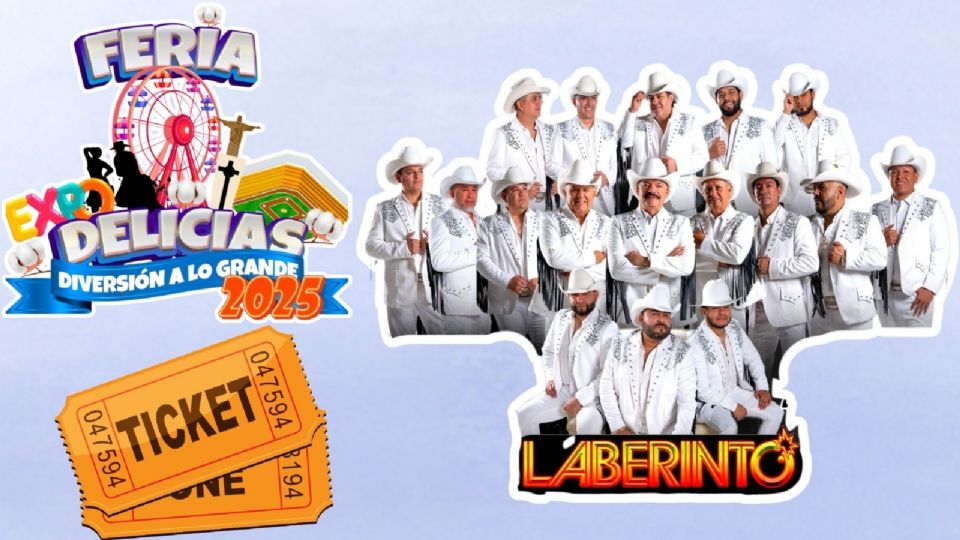 Grupo Laberinto se presentará HOY en la Feria Expo Delicias Chihuahua 2025