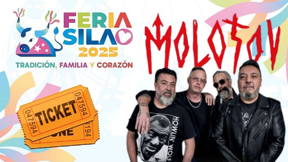 Molotov se presentará HOY en la Feria Silao 2025
