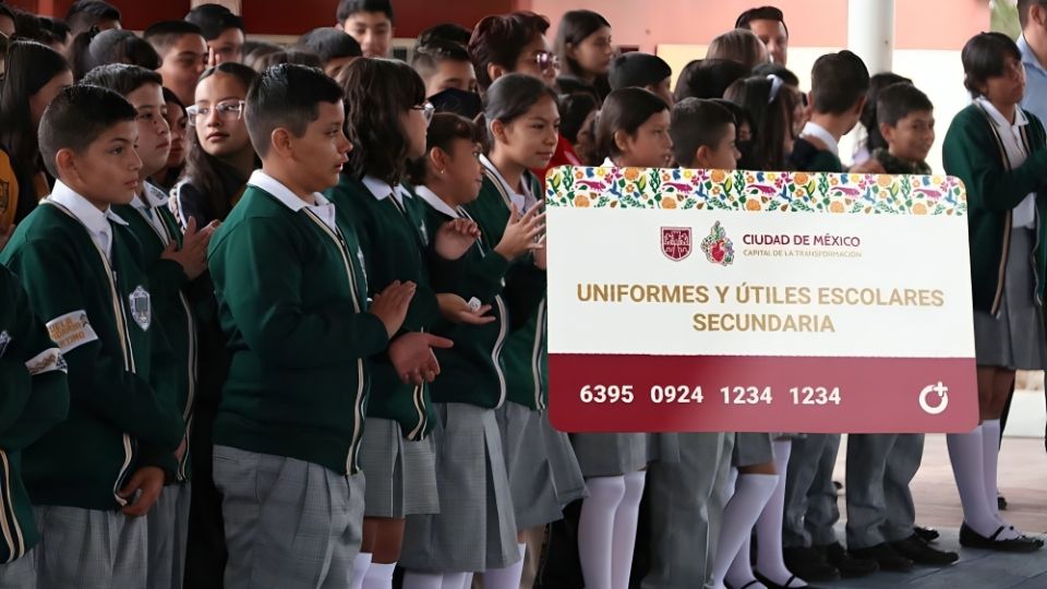 Cuándo y cómo será el registro de la tarjeta para uniformes y útiles escolares