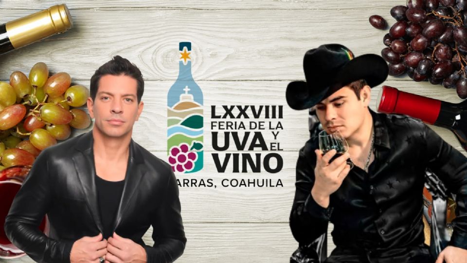 Feria de la Uva y el Vino Parras 2025 Yahir y Alfredo Olivas en concierto
