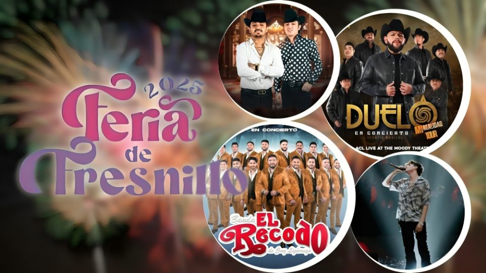 Cartelera de Artistas de la Feria de Fresnillo 2025