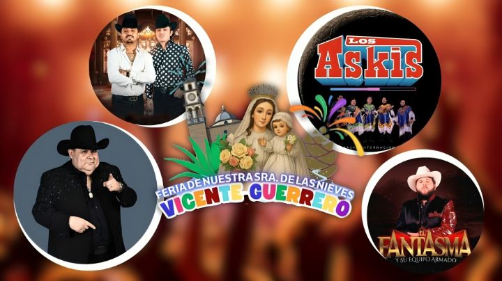 Feria Vicente Guerrero Puebla 2025: Cartelera del 31 de julio al 5 de agosto