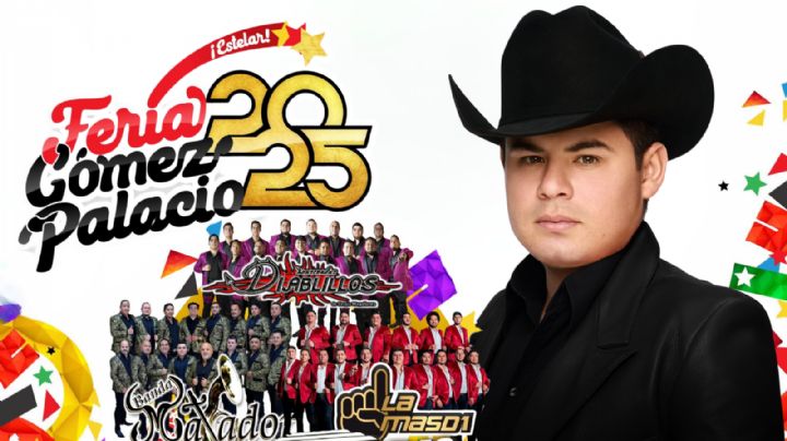 Expo Feria Gómez Palacio 2025: Cartelera de artistas que se presentarán HOY 5 de julio en la Velaria y en el Palenque