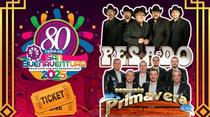 Feria San Buenaventura 2025: ¿Qué artistas darán concierto HOY 5 de julio en Coahuila? Precio de los boletos