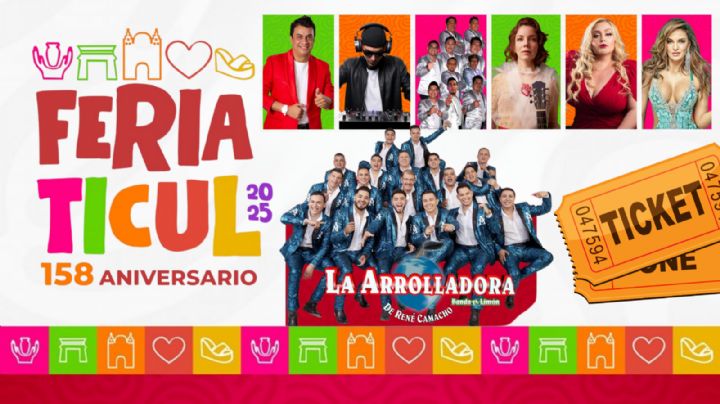 Feria Ticul 2025: Cartelera completa de artistas que se presentarán en Yucatán; fechas y precios