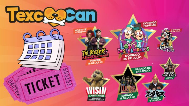 Texcocan 2025: Cartelera completa de artistas y actividades en la feria canina del EDOMEX