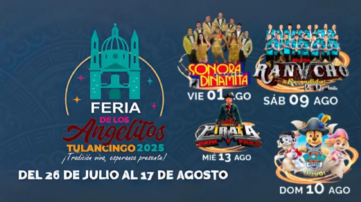 Feria de los Angelitos Tulancingo 2025: Cartelera de artistas que darán concierto en el Teatro del Pueblo