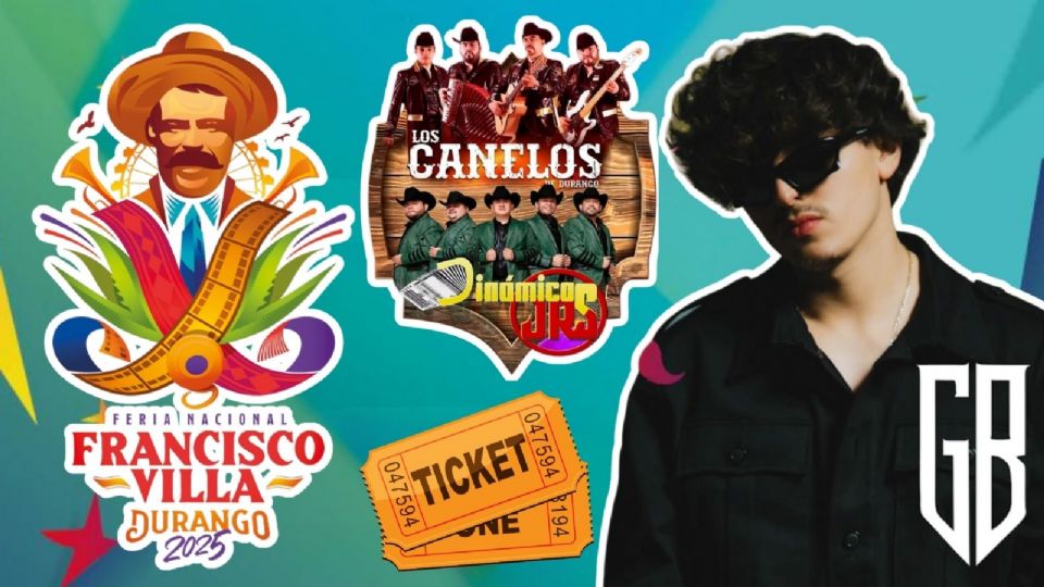 Estos son los artistas que se presentarán HOY en la Feria Nacional Francisco Villa Durango 2025