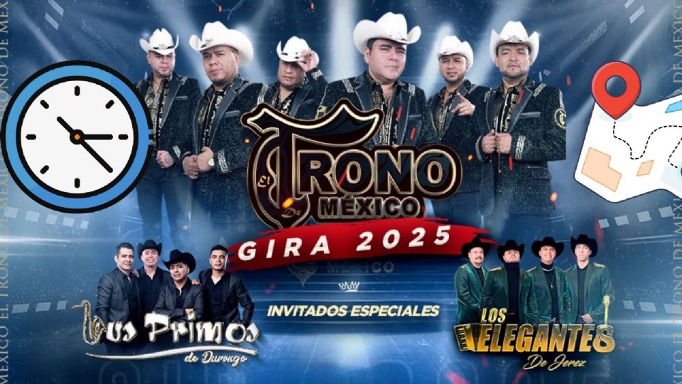 El Trono de México se presentará HOY en la Arena CDMX