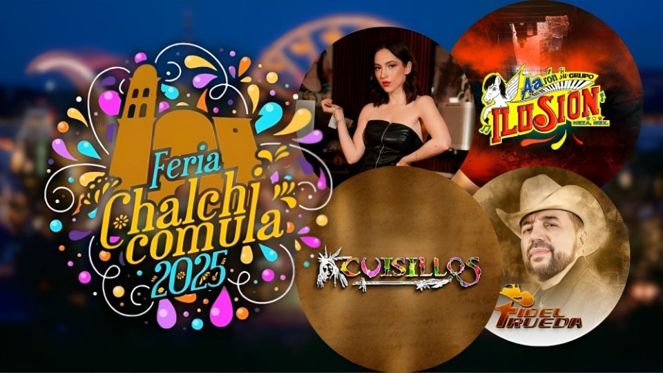 Cartelera de la Feria Regional Chalchicomula 2025