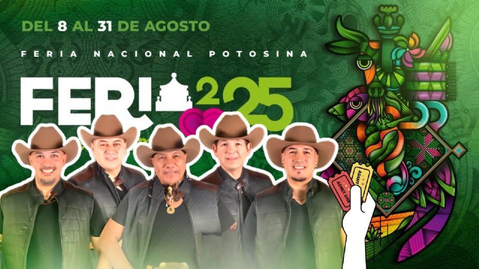 ¿A qué hora inicia el concierto de Grupo Bronco en la FENAPO 2025?