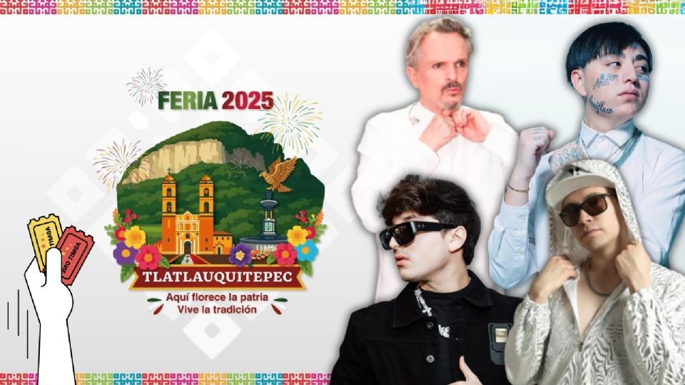 Cartelera oficial para la Feria Tlatlauquitepec 2025