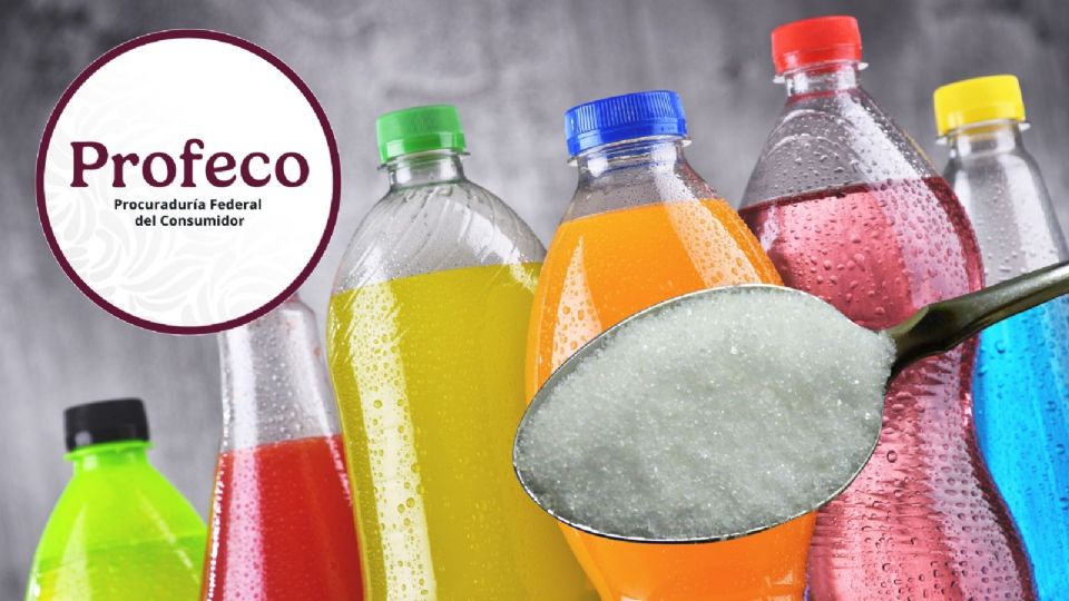 Los refrescos con más azúcar, según Profeco