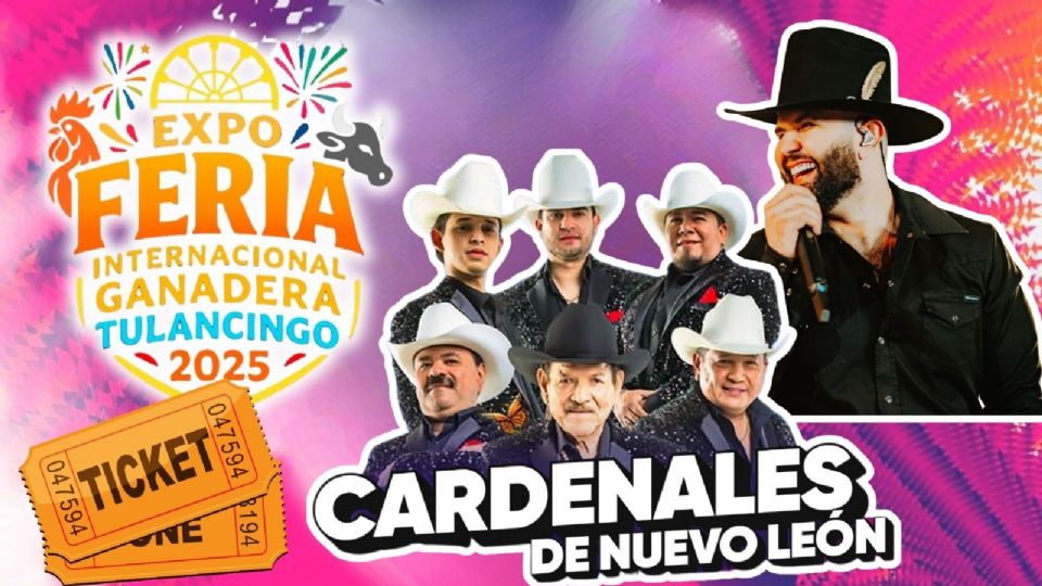 Estos son los artistas que se presentarán HOY en la Expo Feria Tulancingo 2025