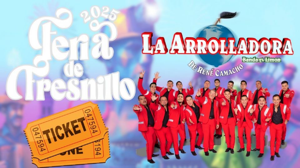 La Arrolladora se presentará en la Feria Nacional de Fresnillo 2025