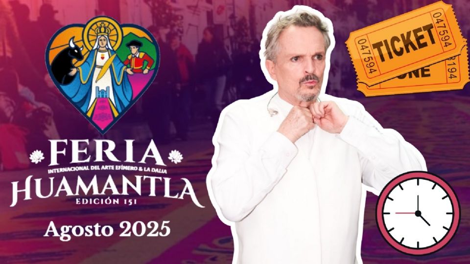Miguel Bosé se presentará HOY en la Feria Huamantla 2025