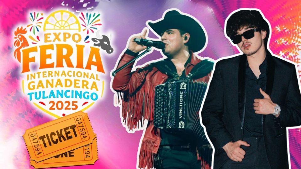 Estos son los artistas que se presentarán HOY en la Expo Feria Tulancingo 2025