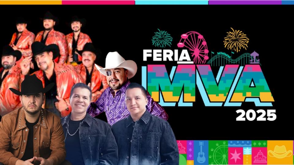 Cartelera de conciertos para la Feria Monclova 2025