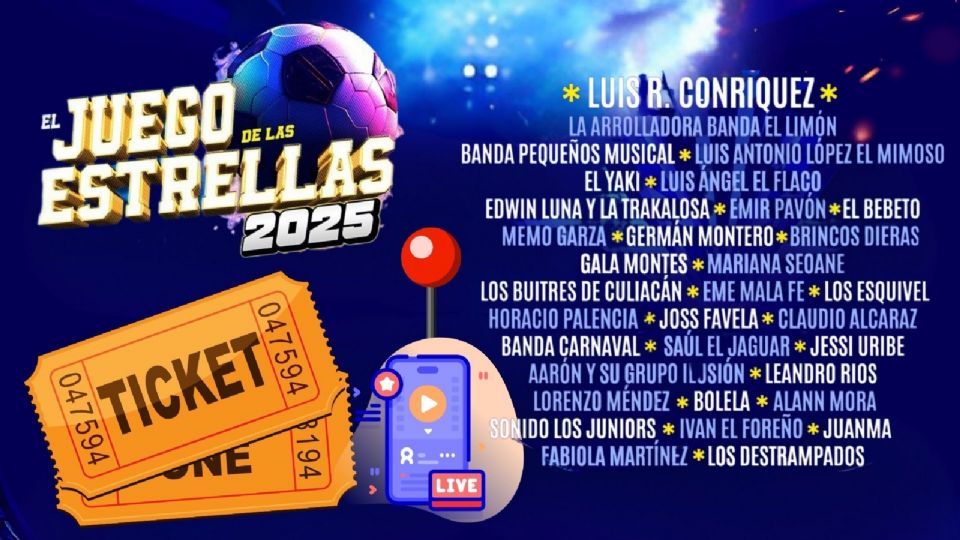 Boletos El Juego de las Estrellas CDMX 2025