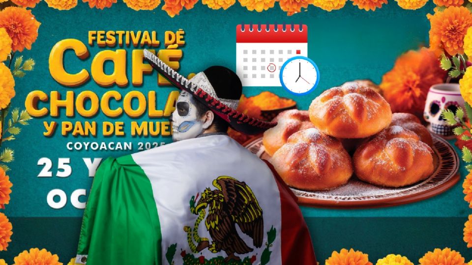 Fechas para la Feria del Café, Chocolate y Pan de Muerto 2025