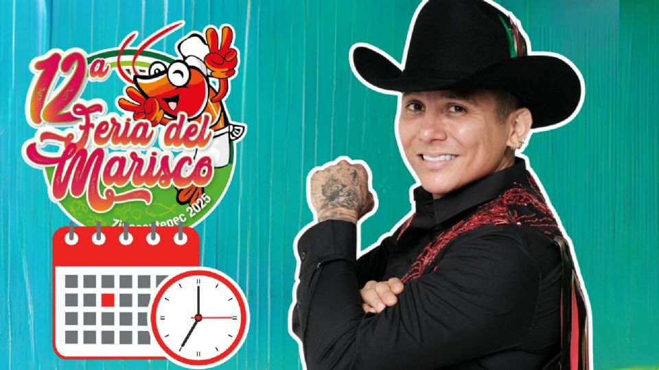 Edwin Luna y La Trakalosa de Monterrey se presentarán en la Feria del Marisco 2025