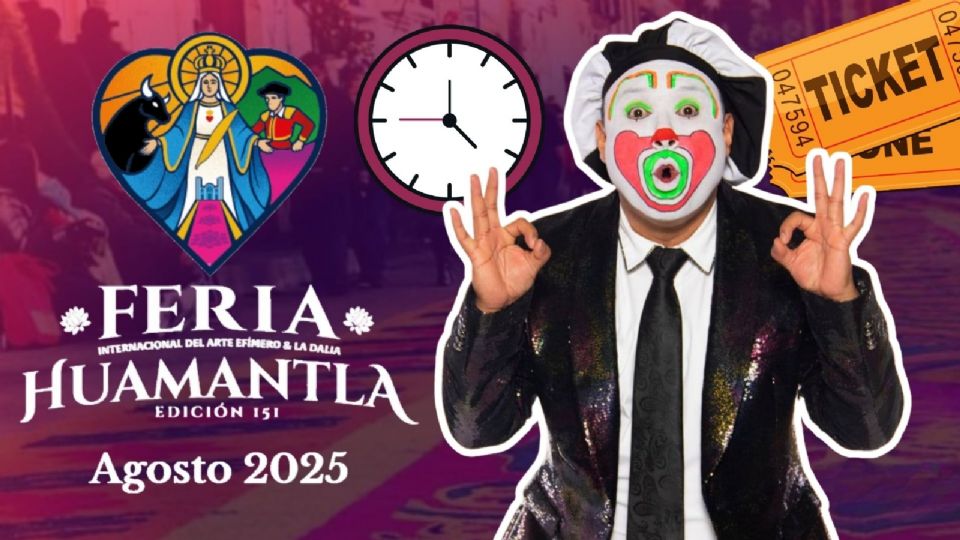 Brincos Dieras se presentará HOY en la Feria Huamantla 2025.