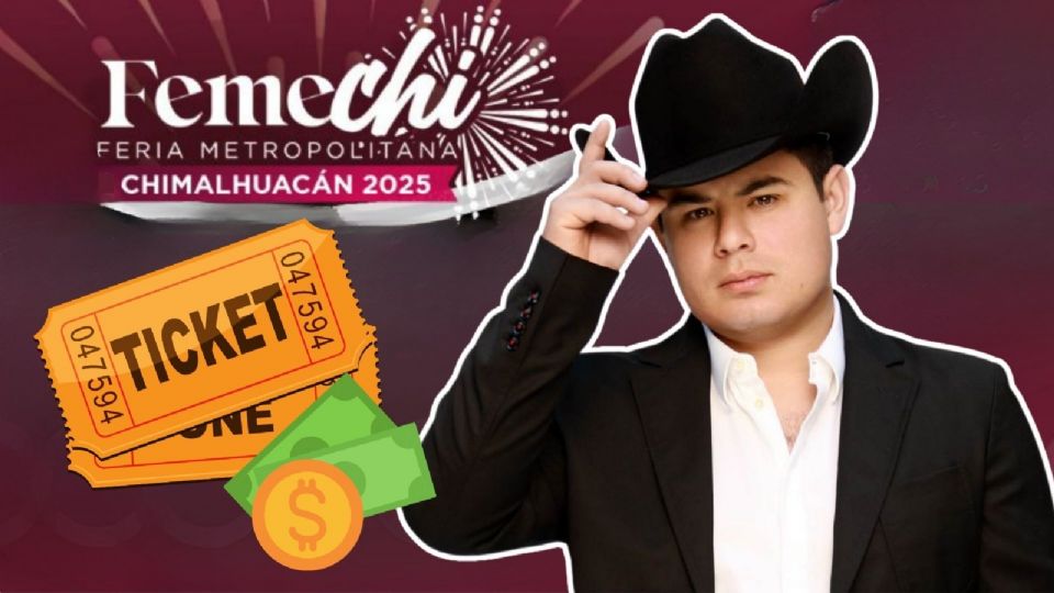 Boletos para el concierto de Alfredo Olivas en la FEMECHI 2025