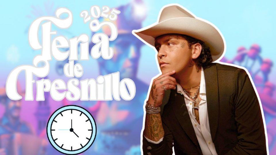 Christian Nodal se presentará HOY en la Feria de Fresnillo 2025