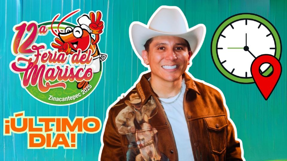 Edwin Luna y La Trakalosa de Monterrey se presentarán en el cierre de la Feria del Marisco Zinacantepec 2025.