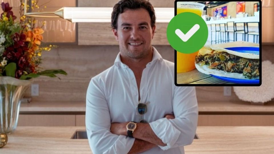 Sergio “Checo” Pérez, no solo brilla en la Fórmula 1, sino también por su arraigo a la gastronomía mexicana como los tacos