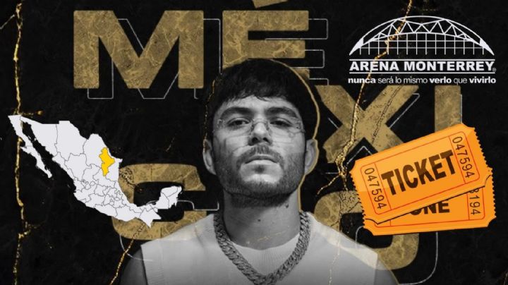 Tito Double P en Nuevo León 2025: Precios de los boletos por zona para el concierto en la Arena Monterrey