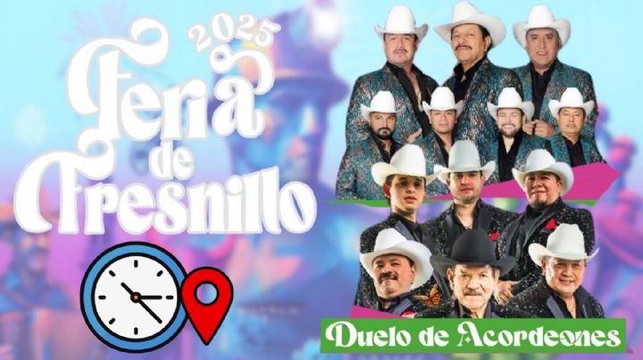 Feria Nacional de Fresnillo 2025: ¿A qué hora empieza el concierto “Duelo de Acordeones” HOY 27 de agosto?