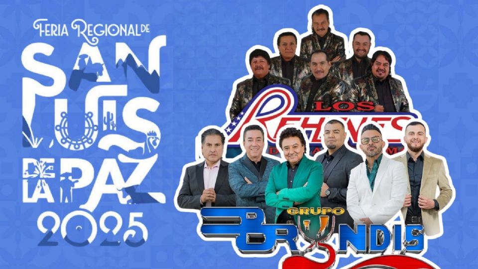 Estos son los artistas que se presentarán en la Feria San Luis de la Paz 2025.
