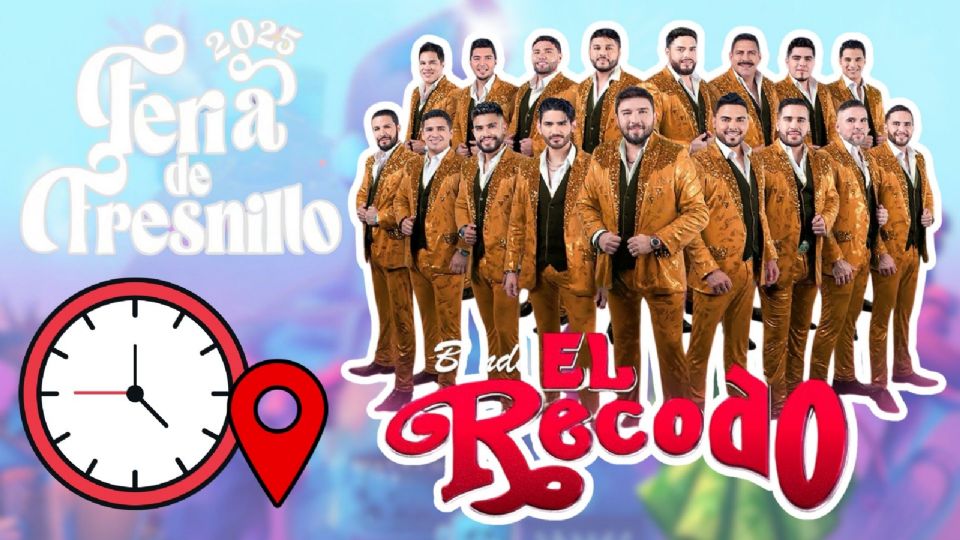 Banda El Recodo se presentará HOY en la Feria Nacional de Fresnillo 2025