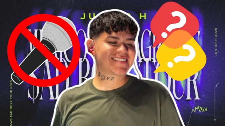 ¿Junior H cantará corridos en La Plaza de Toros México 2025? Esto reveló sobre su concierto en CDMX